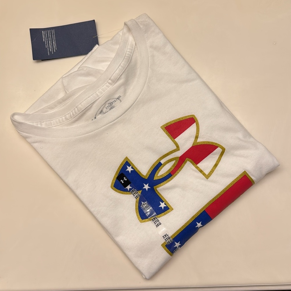 Under Armour Men's Freedom Graphic Patriot Flag T-Shirt Tee